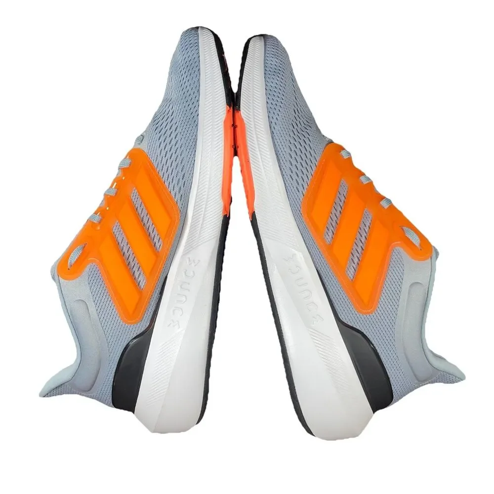 Adidas Ultra Bounce Men’s Running Shoes Grey Orange Size 11.5 Cushioned